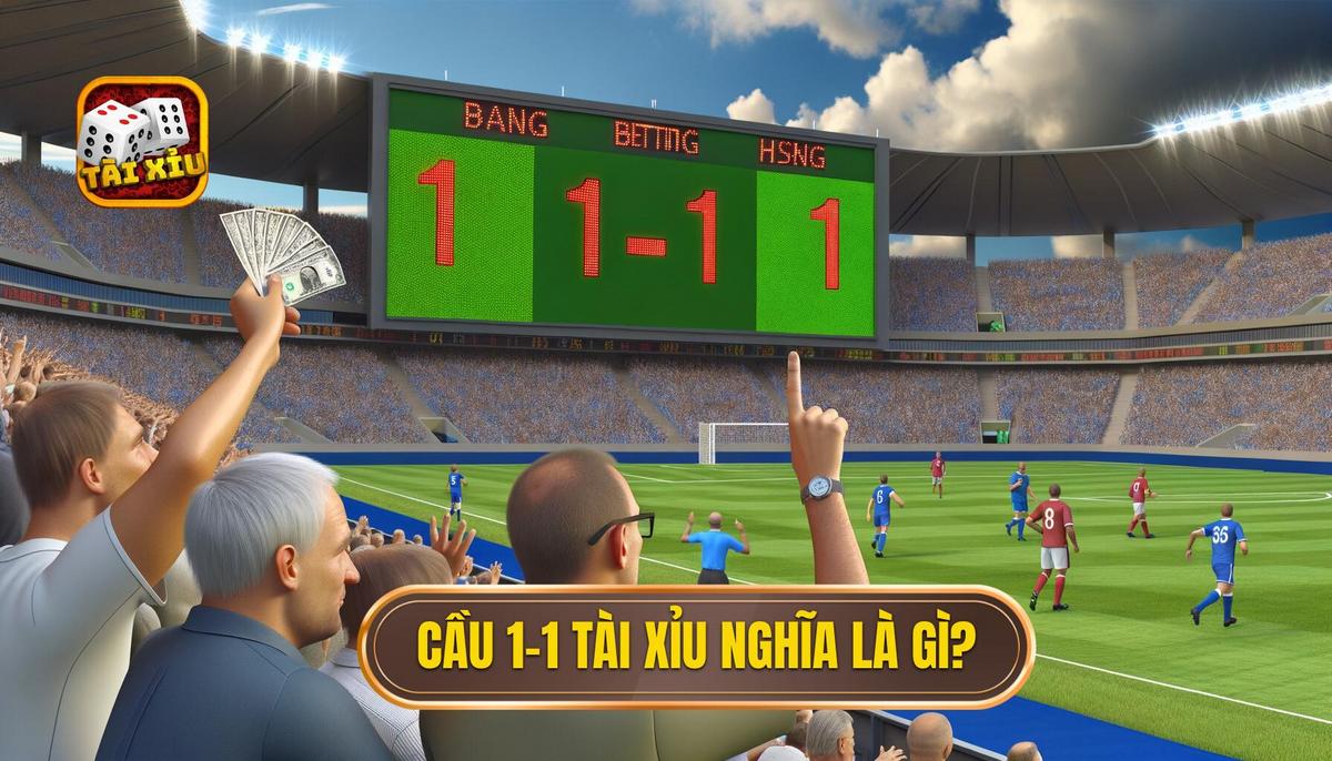 Cầu 1-1 tài xỉu là gì_