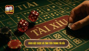 cách đặt cược và tính tiền trong tài xỉu