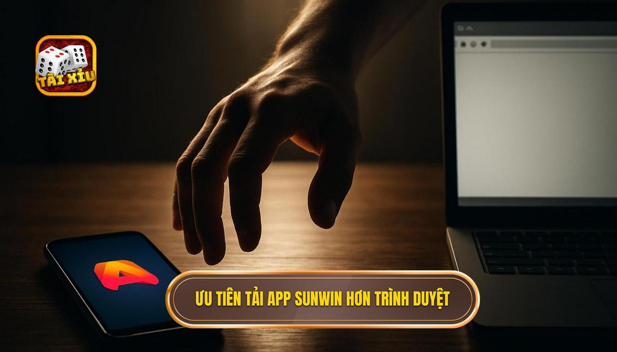 Lý do nên ưu tiên tải app tài xỉu Sunwin thay vì chơi trên trình duyệt