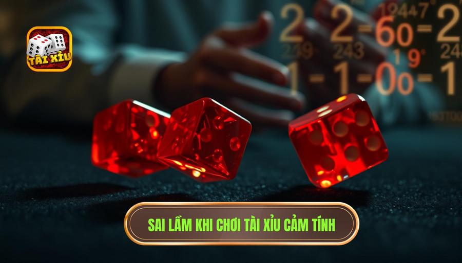 Sai lầm khi chơi tài xỉu: Coi thường tính xác suất và dựa quá nhiều vào cảm tính